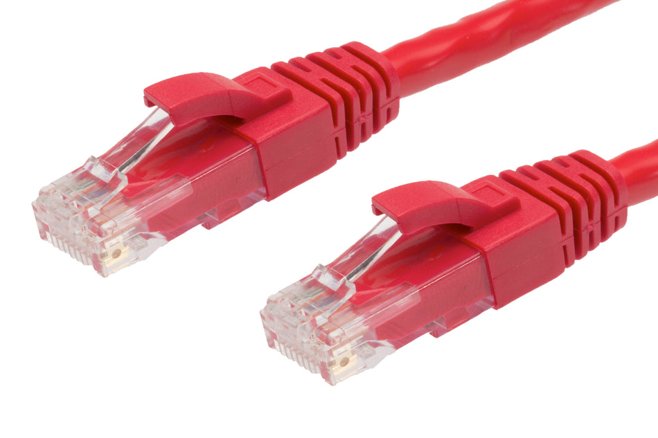 1m RJ45 CAT5E Ethernet Network Cable | Red