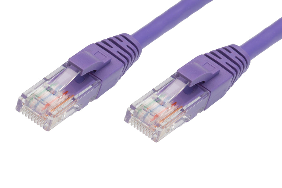 1m RJ45 CAT5E Ethernet Network Cable | Purple