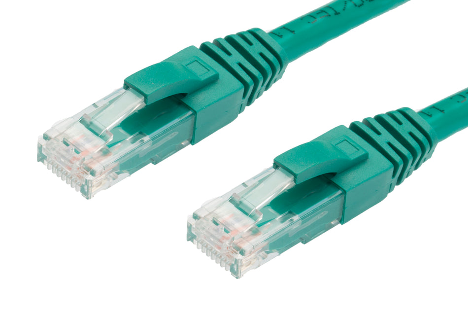 0.25m RJ45 CAT6 Ethernet Network Cable | Green