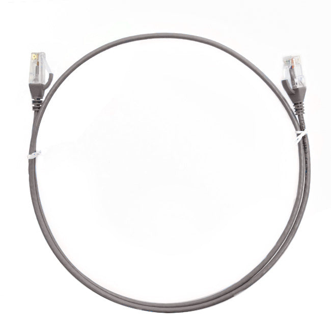 5m CAT6 Ultra Thin LSZH Ethernet Network Cable | Grey