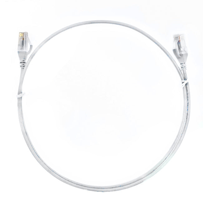 3m CAT6 Ultra Thin LSZH Ethernet Network Cable | White
