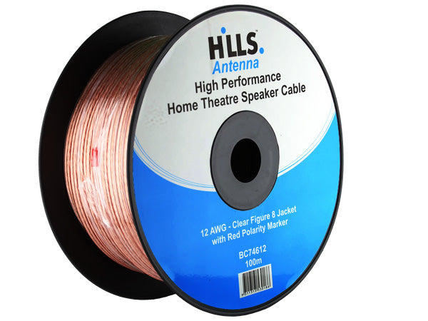 Figure 8 Speaker Cable (168/0.16mm) 12AWG - 100m Roll