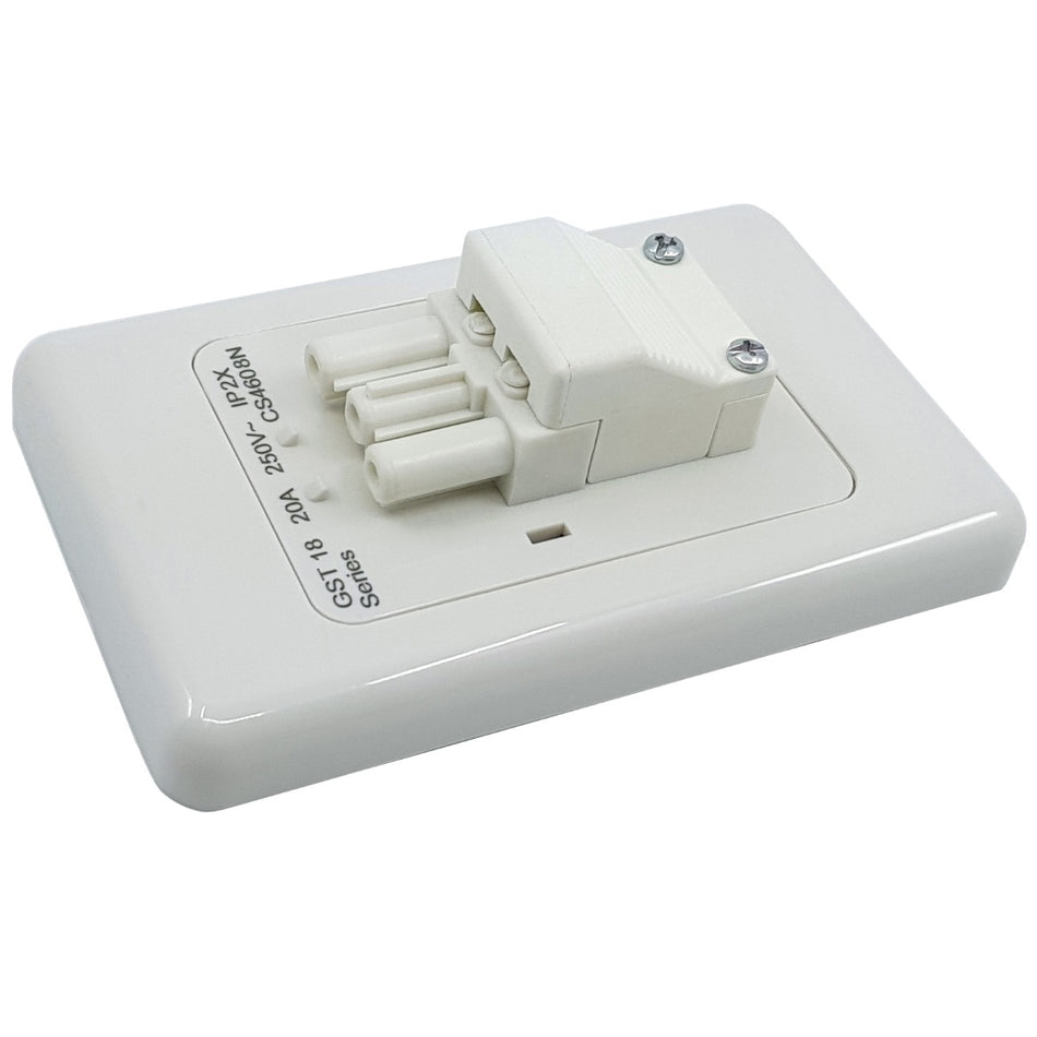 OE Elsafe: Wall Starter Side Entry - White