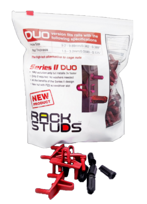 RackStuds Series II DUO | 50 Pack