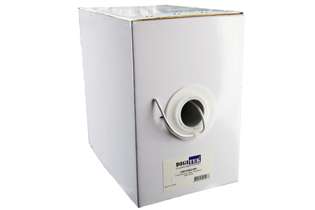 Digitek 4 Core 14 Stand/0.20mm Securty Cable 300M Box - White