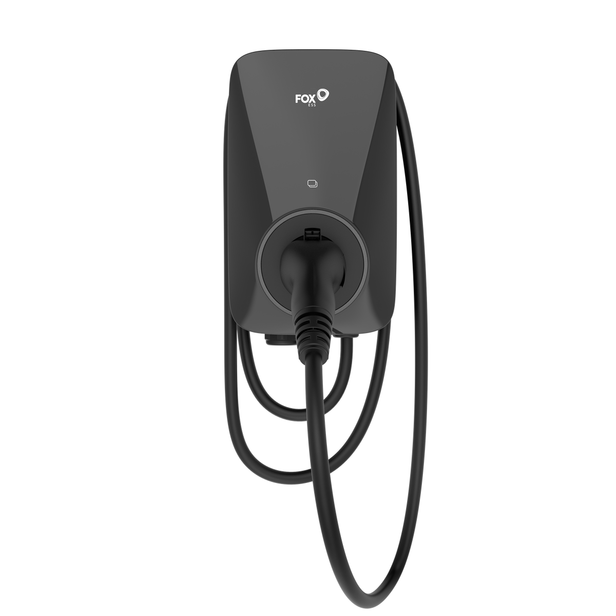 FOXESS EV Charger A Series Black 7.3kW Plug 6m Cables 1Phase w/Bluetooth+RFID+WIFI+OCPP 1.6+LAN+1CT