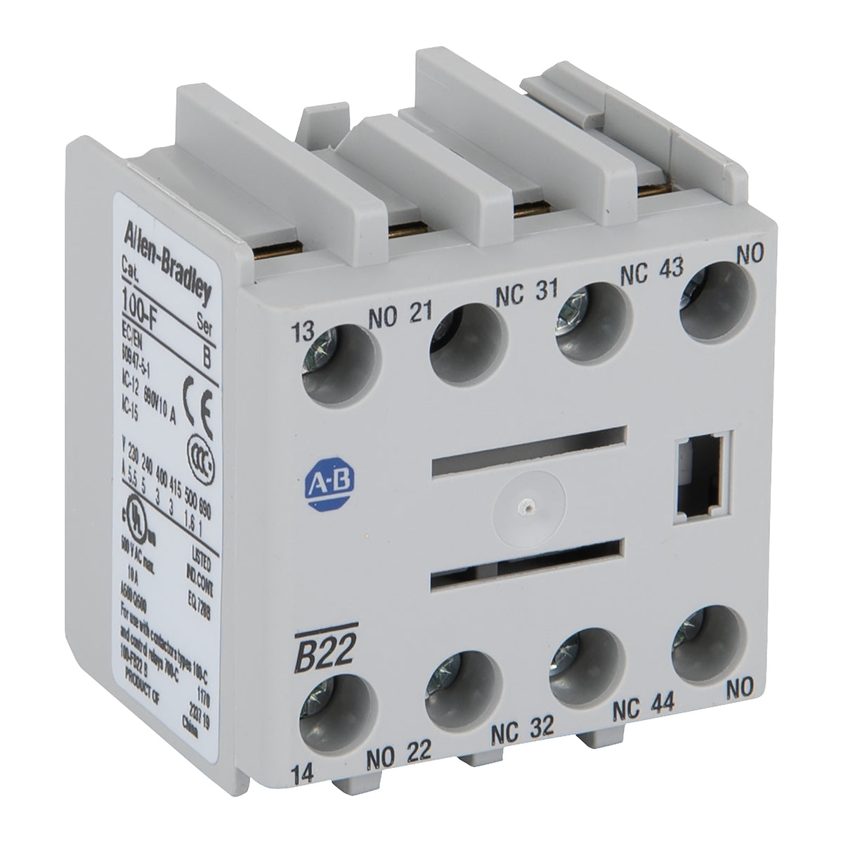 100FC22 Contactor Auxiliary Contact