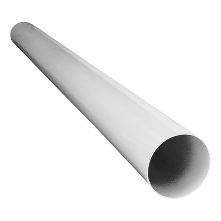 Aluminium 2.5 Meter Exterior Post White