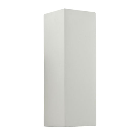 Belfiore Up/Down 240V G9 Raw Ceramic Wall Light