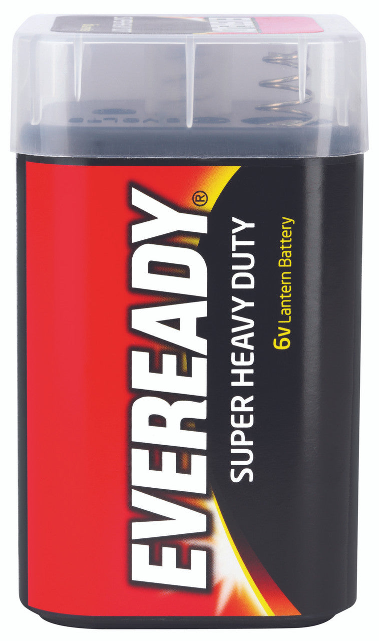 Eveready 1209 Carbon Zinc Super Heavy Duty 6V Lantern Battery