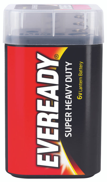Eveready 1209 Carbon Zinc Super Heavy Duty 6V Lantern Battery