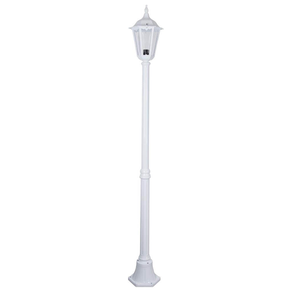Chester Single Head Medium Post Light White
