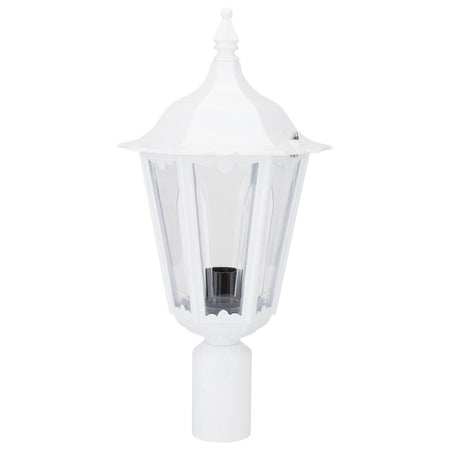 Chester Post Top Light White