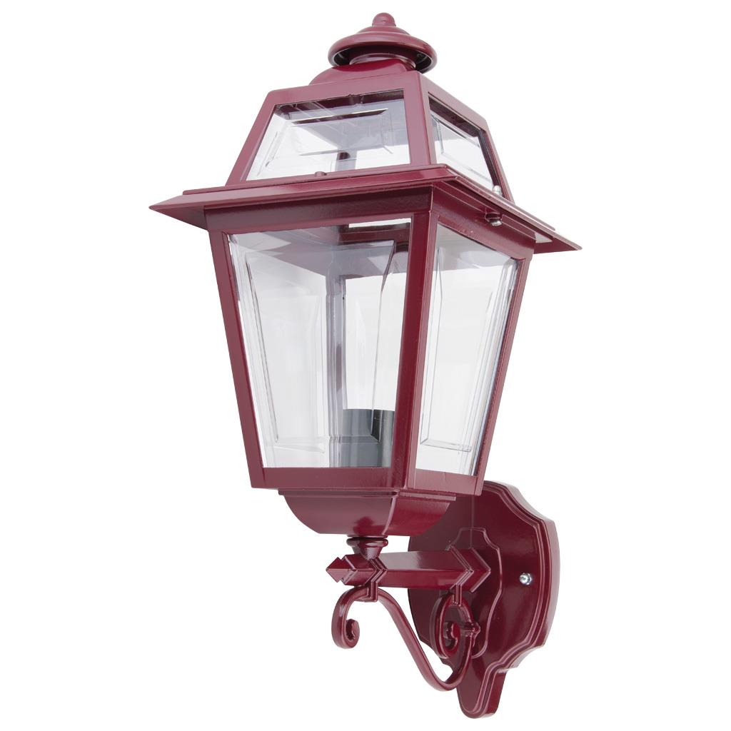 Avignon Upward Wall Light Burgundy