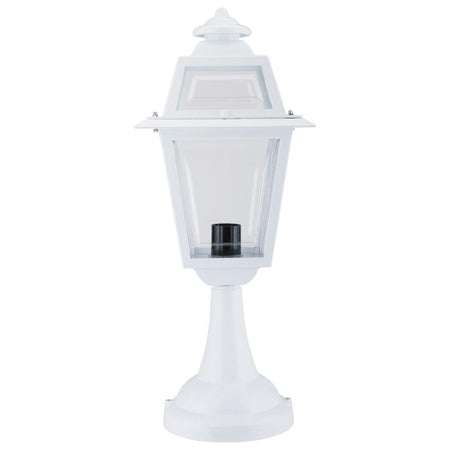 Avignon Pillar Mount Light White