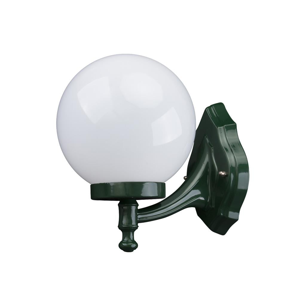 Siena 20cm Sphere Wall Bracket Light Green