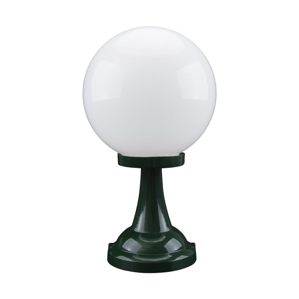 Siena 30cm Sphere Pillar Mount Light Green