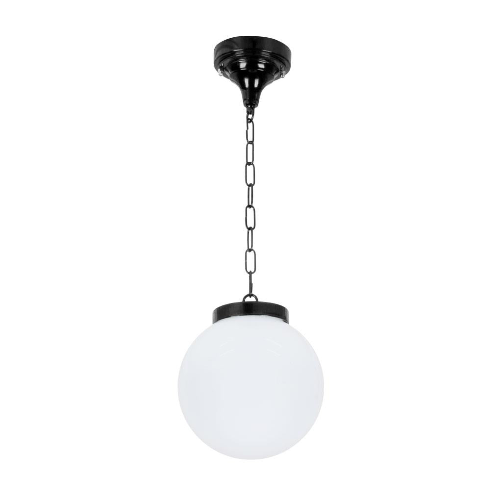 Siena 20cm Sphere Pendant Light Black