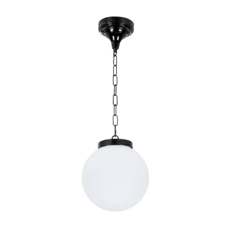 Siena 20cm Sphere Pendant Light Black