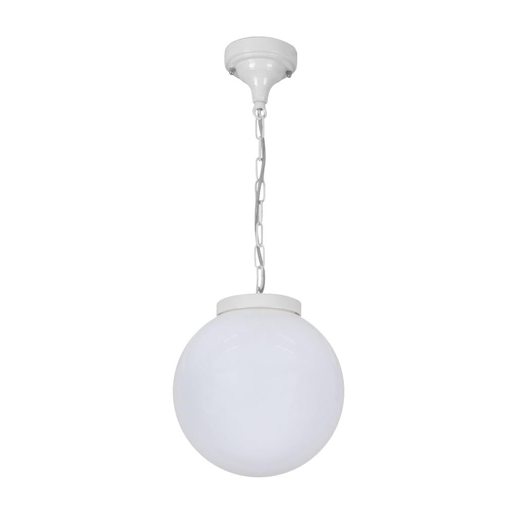Siena 25cm Sphere Pendant Light White