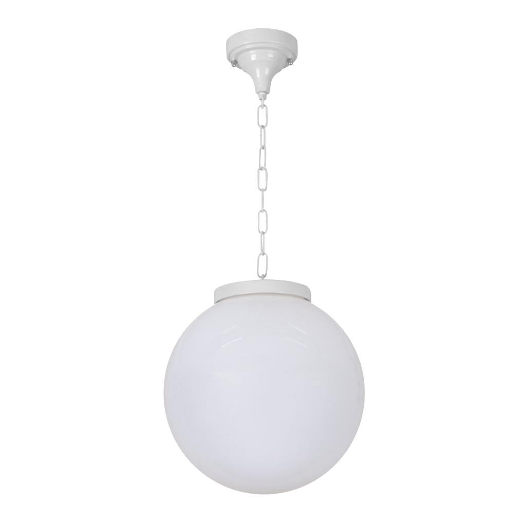 Siena 30cm Sphere Pendant Light White