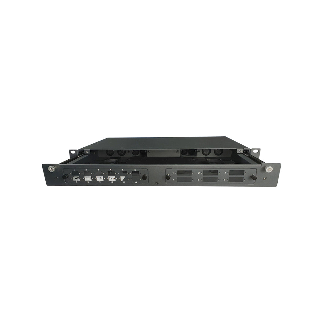 1RU 12/24/48 Port Rack Mount Fibre Optic Patch Panel | Rodent Proof FO ...