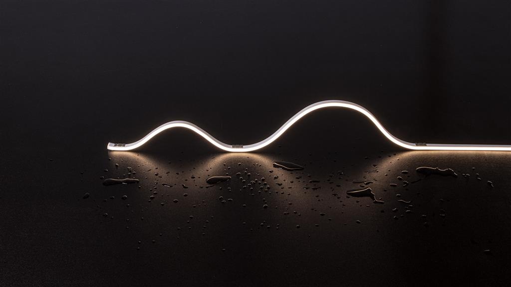 Pleo Neon Side 14.4W 24V DC 1 Metre Dimmable LED Strip Light / Cool White