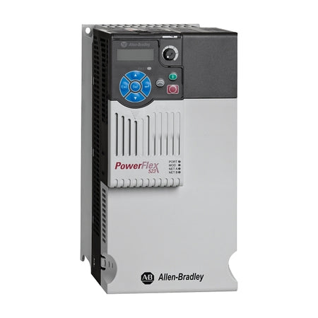 Allen-Bradley PowerFlex 523 VSD 480V IP20 30A 15kW Nd Or 24A 11kW Hd Frame D