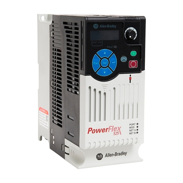 Allen-Bradley PowerFlex 525 VSD 480V IP20 10.5A 4kW ND and HD Frame B No EMC