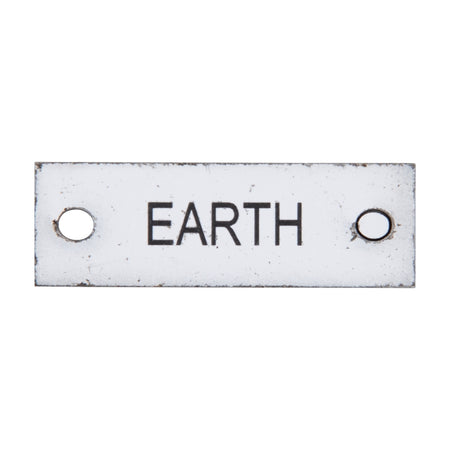 390P00047 Motor Starter Earth Label