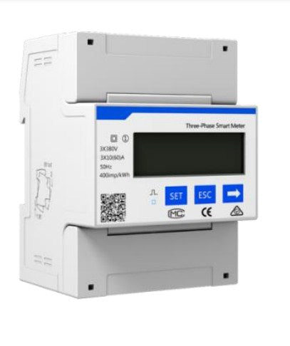 SAJ Three Phase CT meter w/ 3 x CTs 100A/40mA Dia.15mm (Compatible with VIC Dynamic Export Control) [10300070]