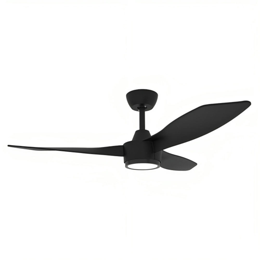 Blast 48" DC 3 Blade Ceiling Fan With 18W Tri-Colour Dimmable LED Black