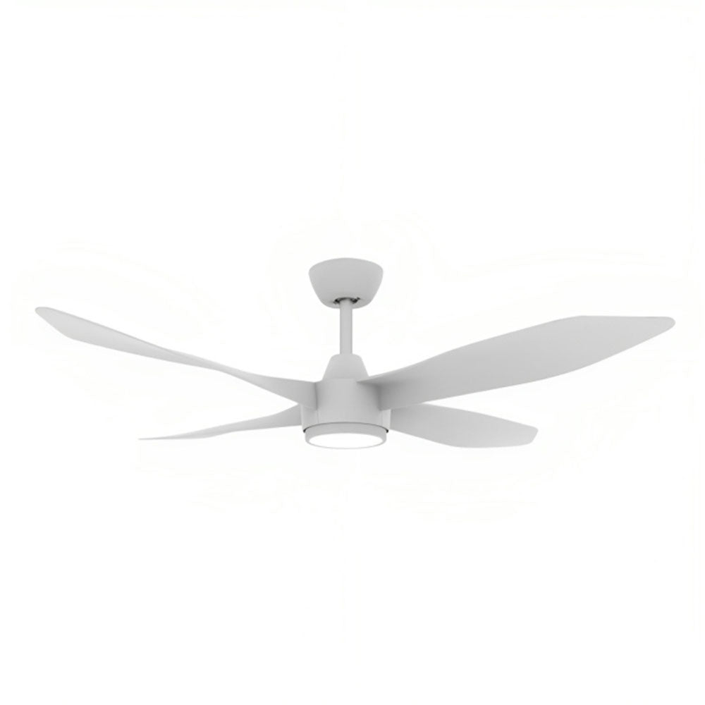 Blast 52" DC 4 Blade Ceiling Fan With 18W Tri-Colour Dimmable LED White