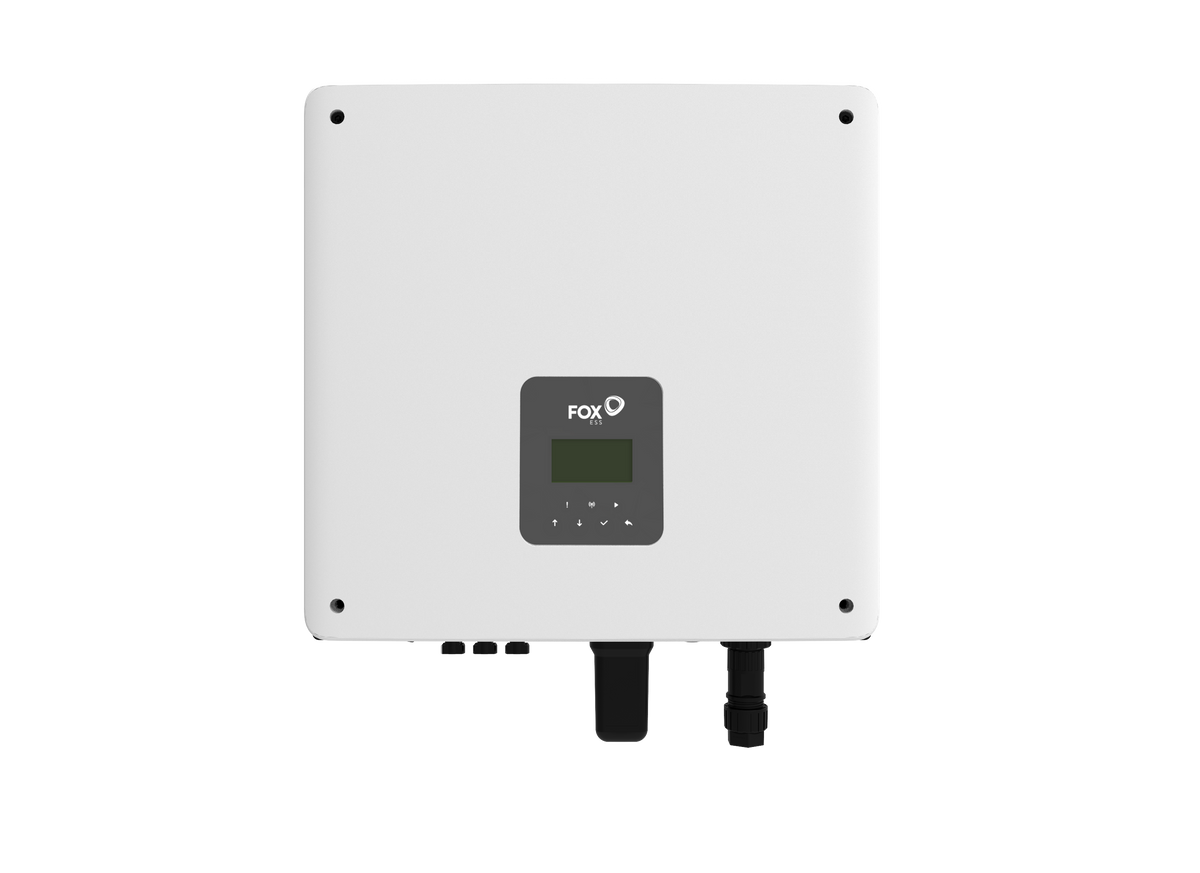FOXESS Single Phase 5.0kw Hybrid Inverter 2MPPTs 200% Oversizing w/2CTs for Export & Consumption w/Wi-Fi w/DCI