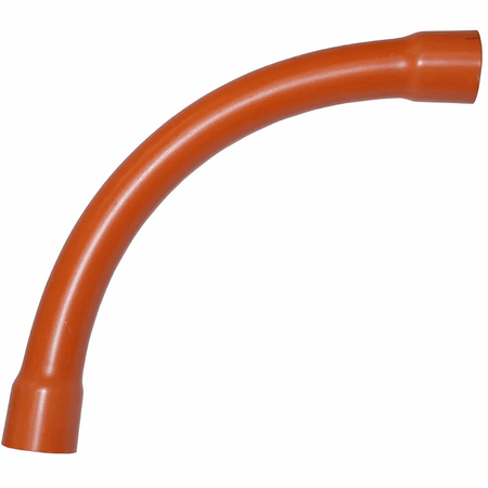 90 Degree Bends Heavy Duty Orange