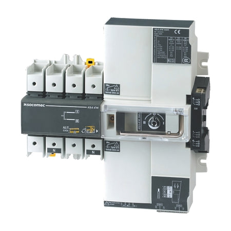 Socomec ATyS M Remote Transfer Switch - ATyS dM, No Integrated Logic,2 Pole 100A