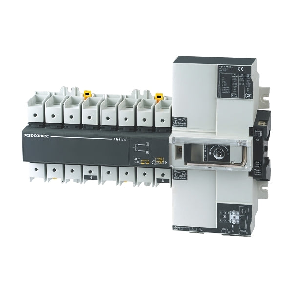 Socomec ATyS M Remote Transfer Switch - ATyS dM, No Integrated Logic, 4 Pole 63A