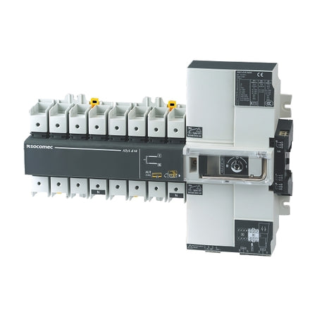 Socomec ATyS M Remote Transfer Switch - ATyS dM, No Integrated Logic, 4 Pole 160A