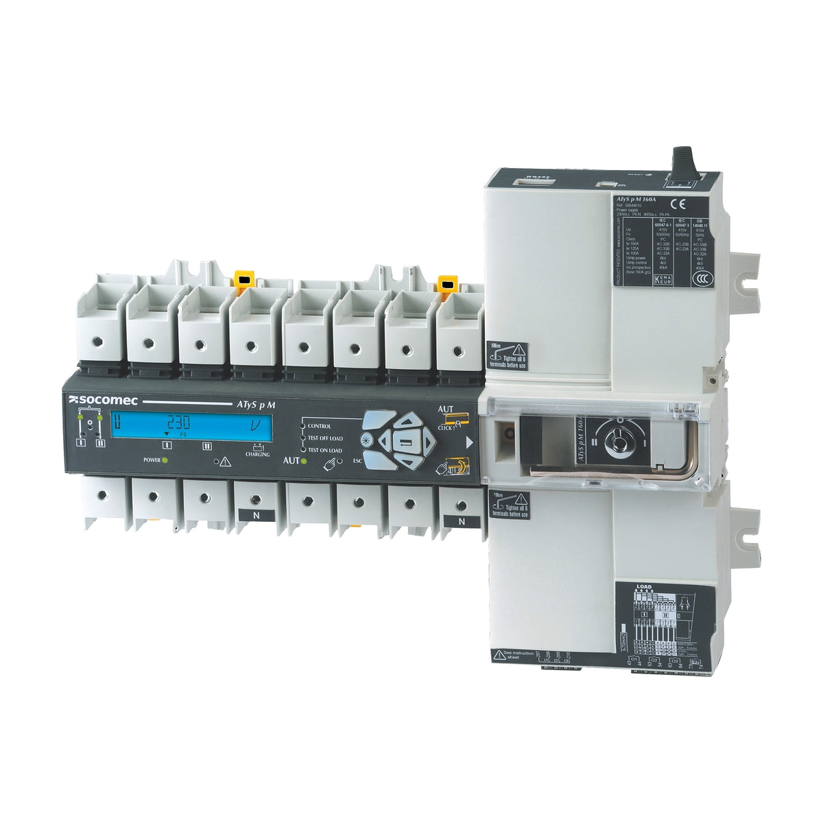 93844010 ATYS M TRANSFER SWITCH ADVANCED LOGIC 4P