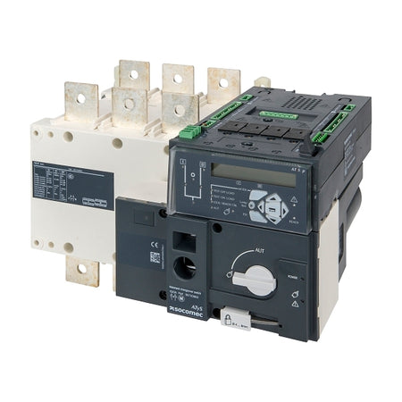 Socomec ATyS Automatic Transfer Switch - ATyS p, Advanced Integrated Logic, 4 Pole 400A