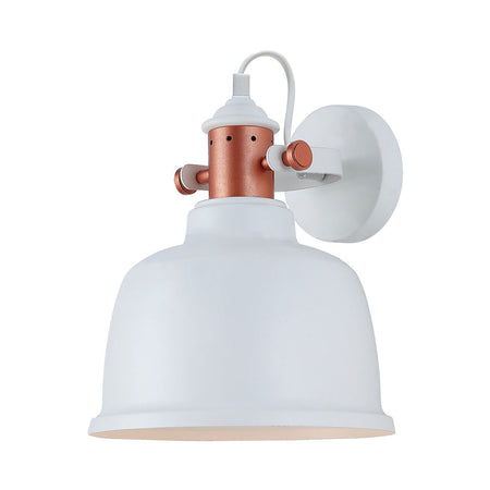 Bell Shape Wall Light White