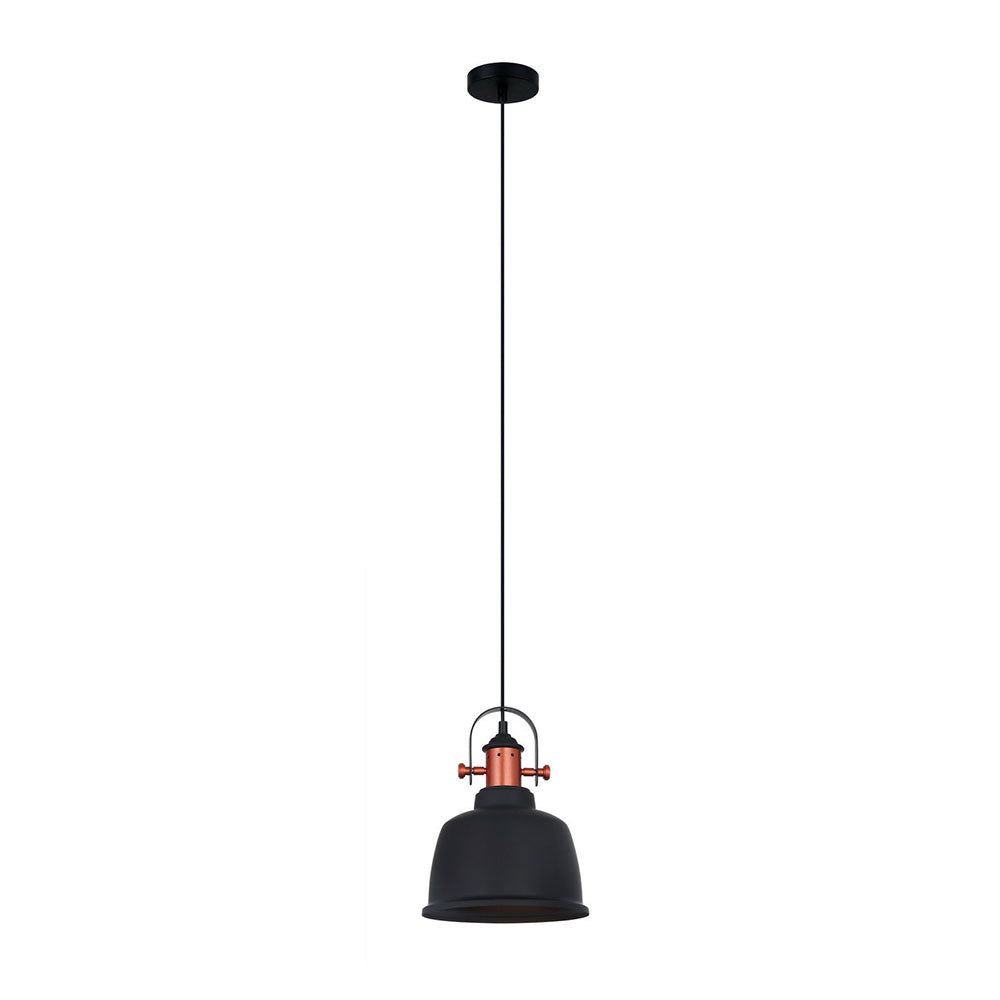 Bell Shape Pendant Black