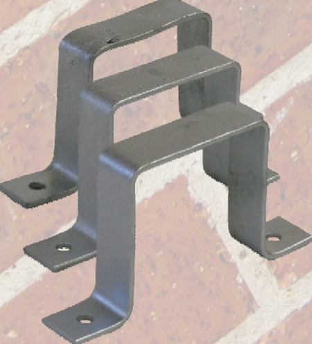 150Mm Cable Guard Saddles (Pack Of 3) (representative image)