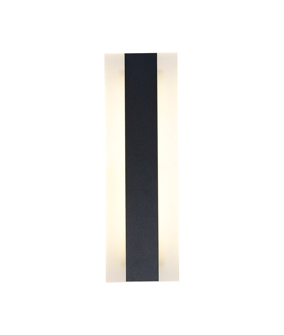 Banda LED Tri-CCT Rectangular with Frosted Diffuser Wall Light IP65 - Black / 300mm