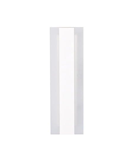 Banda LED Tri-CCT Rectangular with Frosted Diffuser Wall Light IP65 - White / 300mm