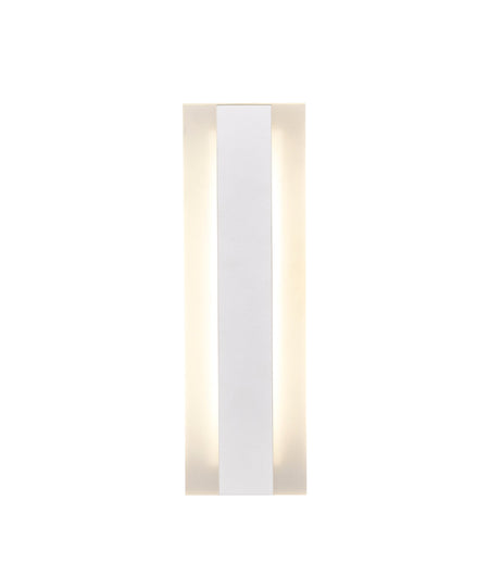 Banda LED Tri-CCT Rectangular with Frosted Diffuser Wall Light IP65 - White / 300mm