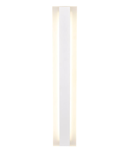 Banda LED Tri-CCT Rectangular with Frosted Diffuser Wall Light IP65 - Black / 1000mm