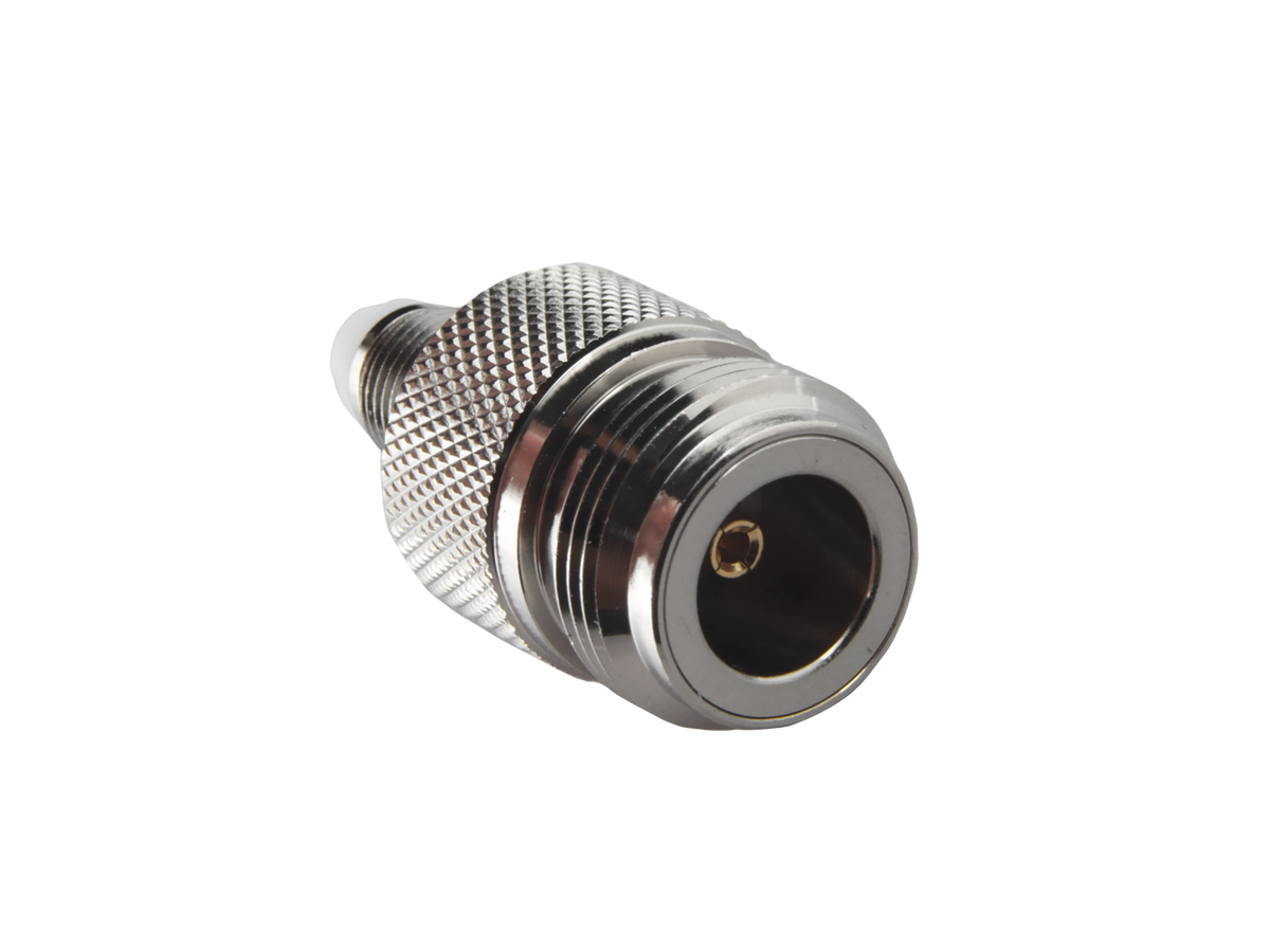 Hills Antenna N Female to FME Female Adaptor - Nickel Plated Body