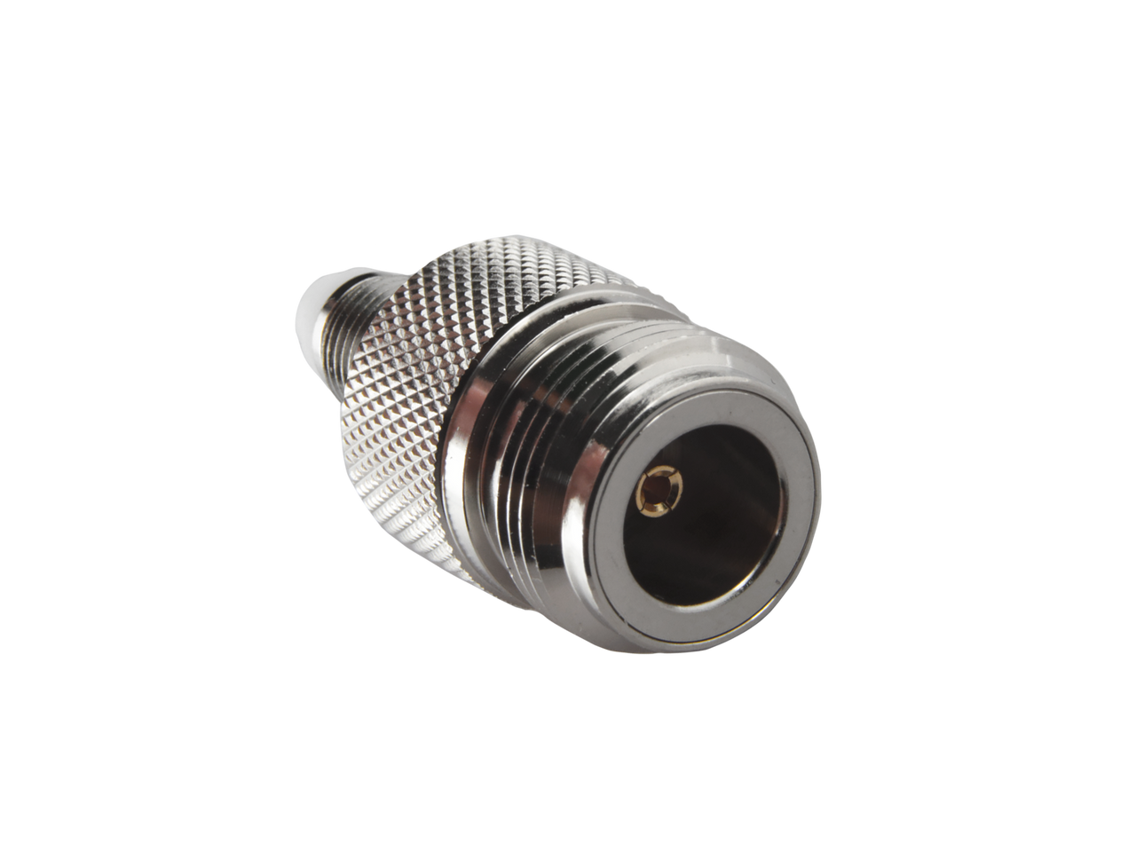 Hills Antenna N Female to FME Female Adaptor - Nickel Plated Body