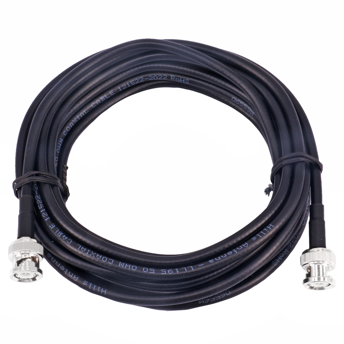 Hills Antenna BNC Male - BNC Male Patch Lead in LL195 - 5M